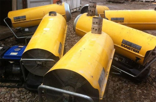 аренда дизельных тепловых пушек