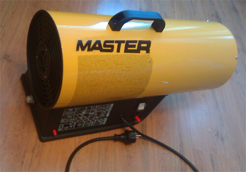 аренда газовой тепловой пушки master blp 33