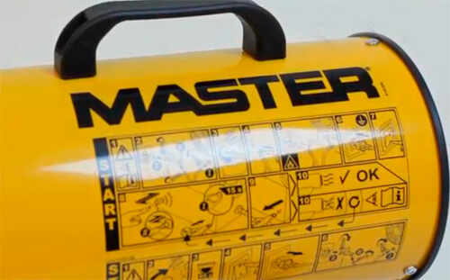 тепловая пушка газовая Master BLP 17 M